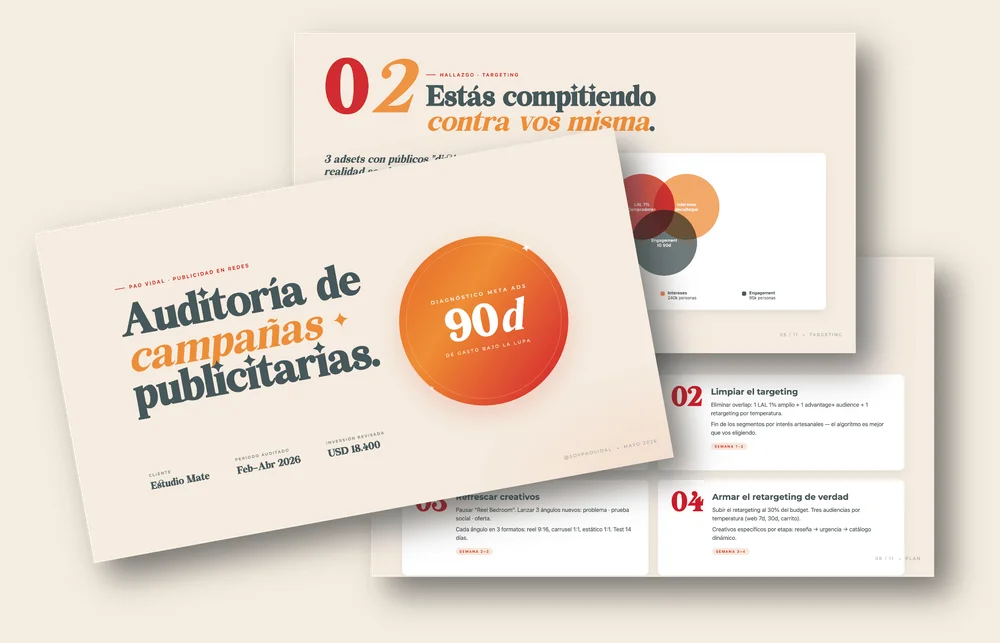 Mockup informe de auditoría